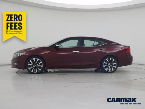 Burgundy 2016 Nissan Maxima SR