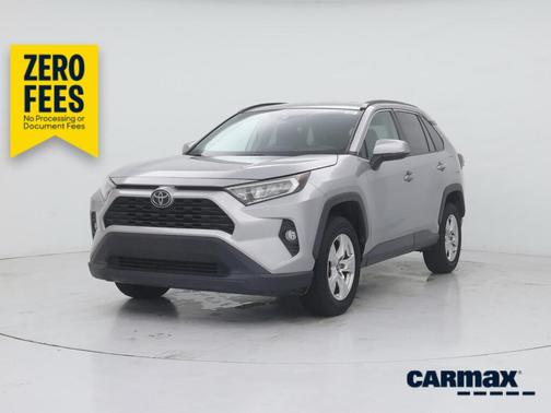 Silver 2021 Toyota RAV4 XLE