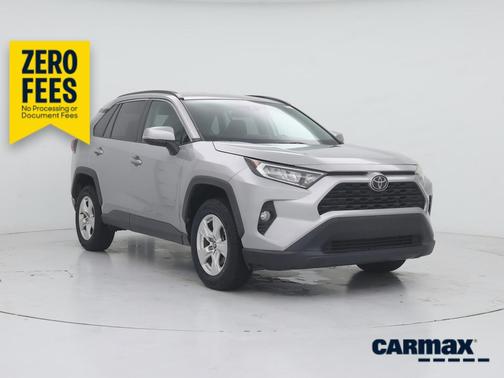Silver 2021 Toyota RAV4 XLE