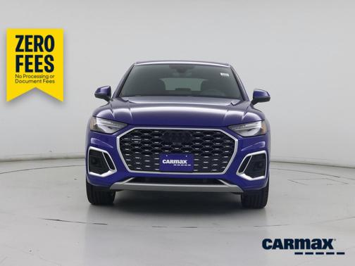 Blue 2023 Audi Q5 Sportback S-Line Prestige