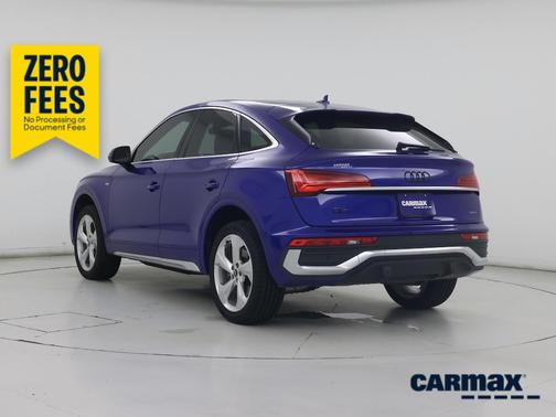 Blue 2023 Audi Q5 Sportback S-Line Prestige