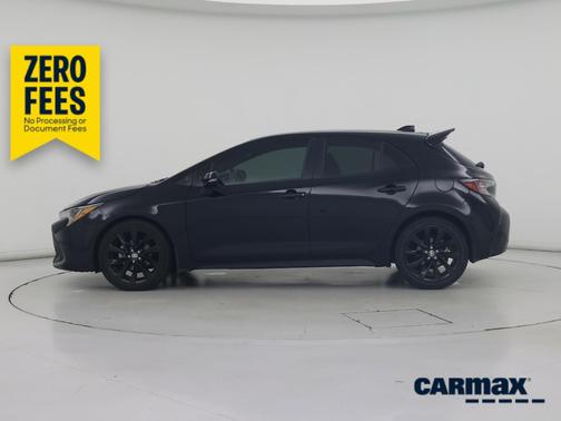 Black 2021 Toyota Corolla Hatchback SE Night Shade