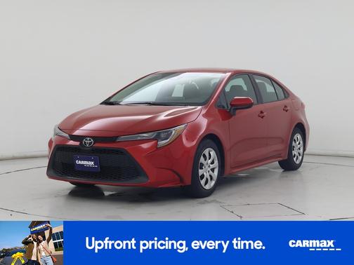 Red 2020 Toyota Corolla LE