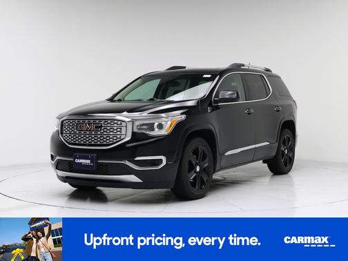 Black 2018 GMC Acadia Denali