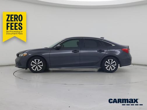 Gray 2024 Honda Civic LX