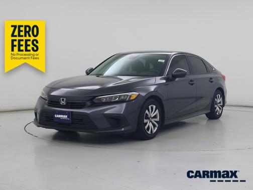 Gray 2024 Honda Civic LX