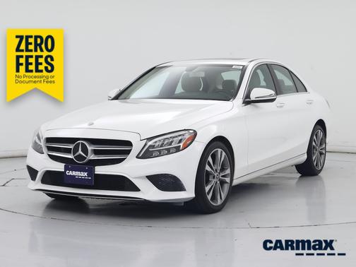 White 2019 Mercedes-Benz C-Class