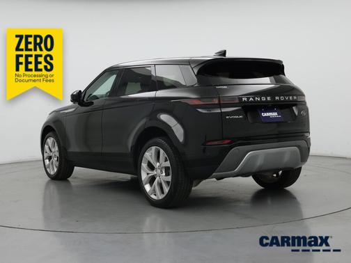 Black 2022 Land Rover Range Rover Evoque SE