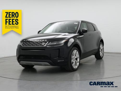 Black 2022 Land Rover Range Rover Evoque SE