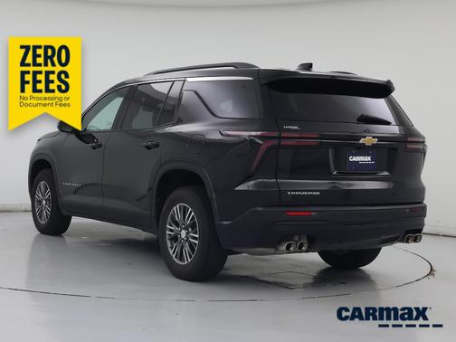 Black 2025 Chevrolet Traverse LT