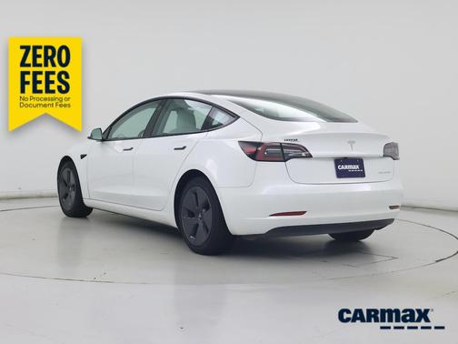 White 2022 Tesla Model 3 Long Range