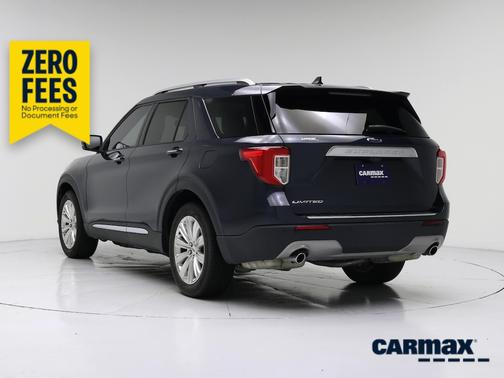 Blue 2023 Ford Explorer Limited