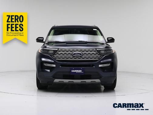 Blue 2023 Ford Explorer Limited