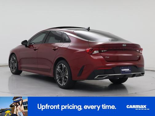 Burgundy 2021 Kia K5 EX