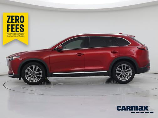 Red 2021 Mazda CX-9 Grand Touring