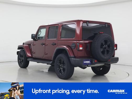 Red 2021 Jeep Wrangler Unlimited Sahara Altitude