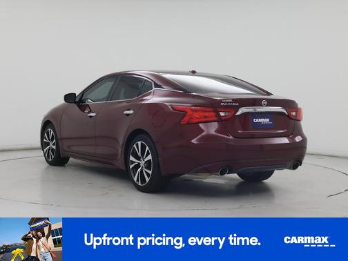 Burgundy 2017 Nissan Maxima S