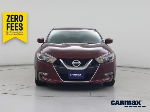 Burgundy 2017 Nissan Maxima S