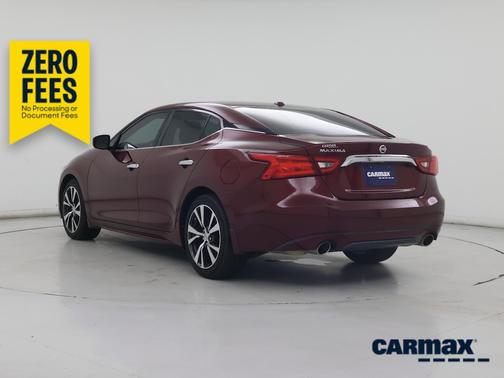 Burgundy 2017 Nissan Maxima S