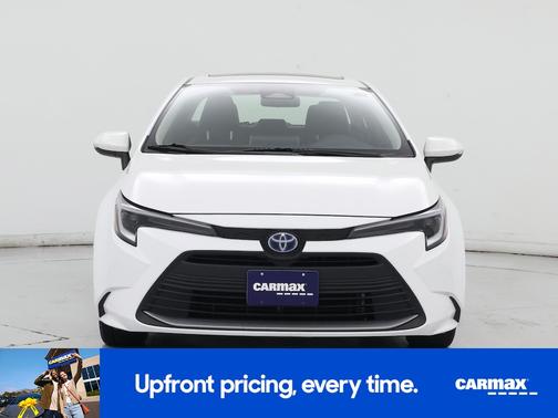 White 2024 Toyota Corolla Hybrid XLE