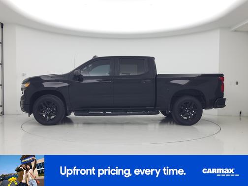 Black 2023 Chevrolet Silverado 1500 Custom