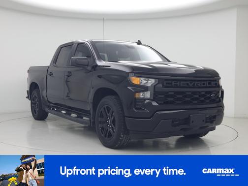 Black 2023 Chevrolet Silverado 1500 Custom