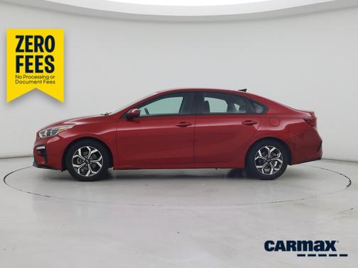 Red 2020 Kia Forte LXS