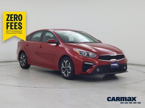 Red 2020 Kia Forte LXS