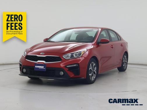 Red 2020 Kia Forte LXS