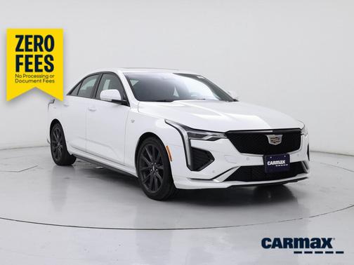 White 2025 Cadillac CT4 Sport