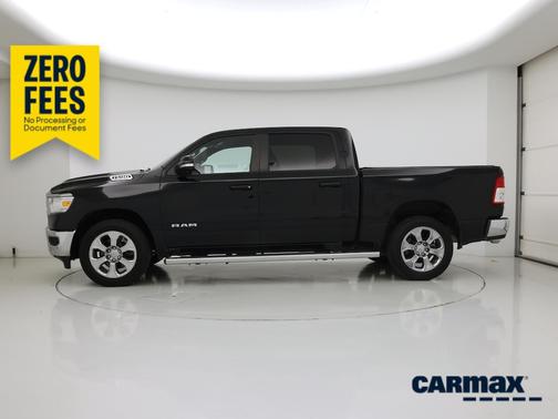 Black 2022 RAM 1500 Bighorn