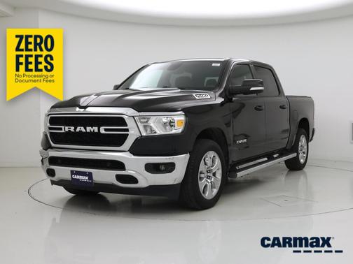 Black 2022 RAM 1500 Bighorn