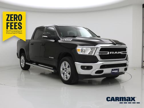 Black 2022 RAM 1500 Bighorn