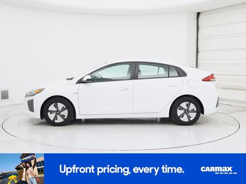 White 2019 Hyundai IONIQ Hybrid Blue