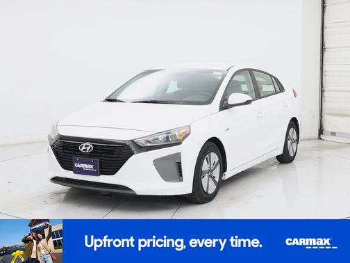 White 2019 Hyundai IONIQ Hybrid Blue