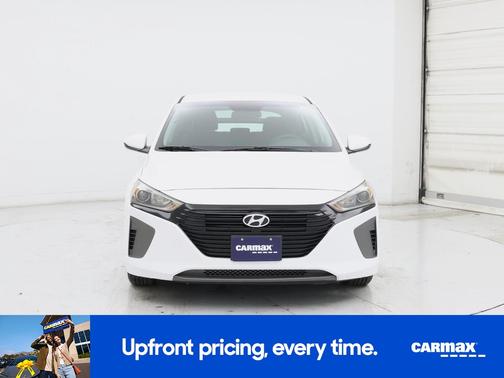 White 2019 Hyundai IONIQ Hybrid Blue
