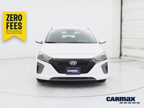 White 2019 Hyundai IONIQ Hybrid Blue