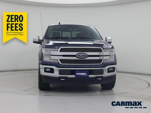 Blue 2020 Ford F-150 King Ranch