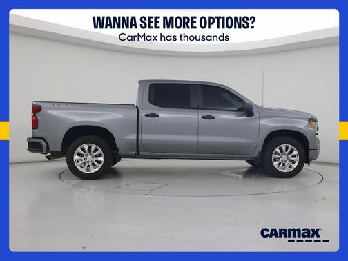 Gray 2024 Chevrolet Silverado 1500 Custom