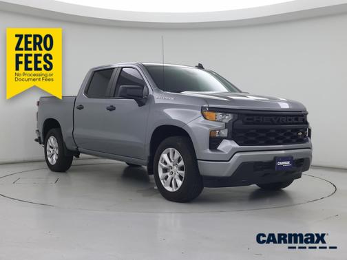 Gray 2024 Chevrolet Silverado 1500 Custom