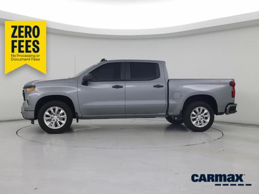 Gray 2024 Chevrolet Silverado 1500 Custom