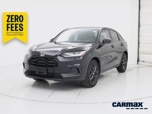 Black 2025 Honda HR-V Sport