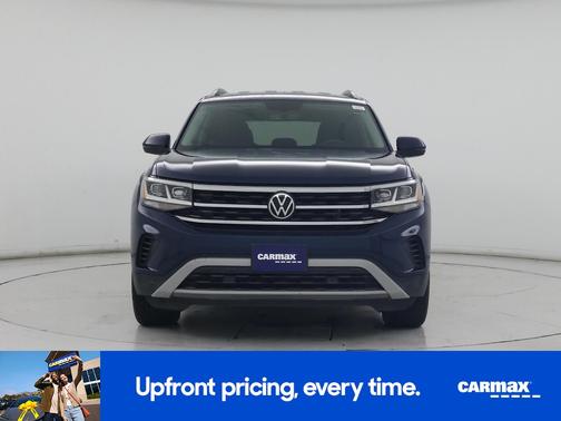 Blue 2021 Volkswagen Atlas SE w/Tech
