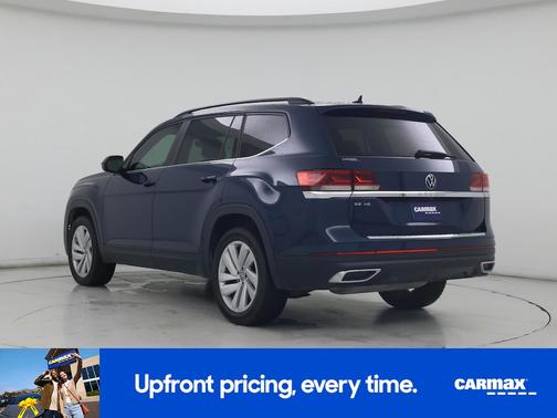Blue 2021 Volkswagen Atlas SE w/Tech