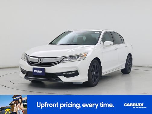 White 2016 Honda Accord EX