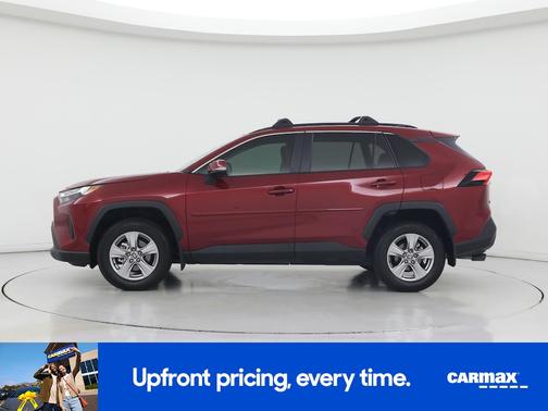 Red 2025 Toyota RAV4 XLE