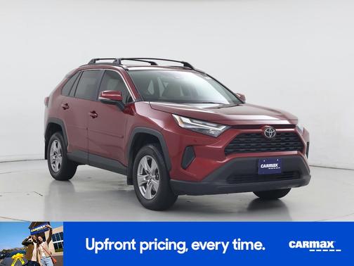 Red 2025 Toyota RAV4 XLE