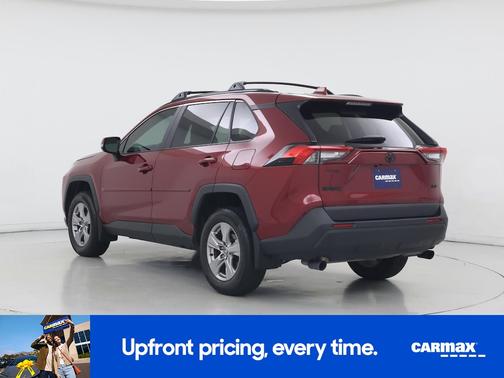 Red 2025 Toyota RAV4 XLE