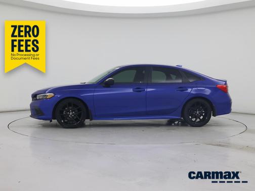 Blue 2024 Honda Civic Sport