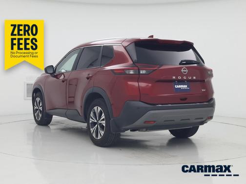 Red 2023 Nissan Rogue SV
